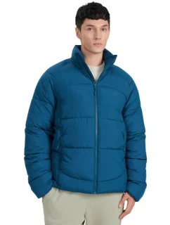 Pánská péřová bunda 4F M0707 tmavě modrá 4FRAW25TDJAM0707 30S pánské