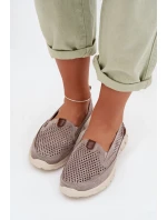 Otevřená semišová polobotka Ravinette