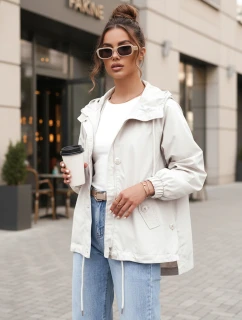 Dámská přechodná bunda BELART bílá FashionStreet TY4272