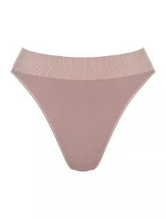 Dámské kalhotky EVER Infused Aloe High leg - FOGGY MAUVE - béžové 6116 - SLOGGI