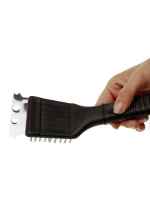 KARTÁČ NA ČIŠTĚNÍ GRILU 2V1 21CM