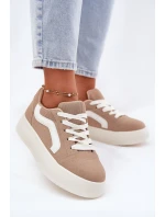 Dámské Tenisky Na Platformě Khaki Tellnira