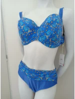 Dámské dvoudílné plavky Esmerald8 S995D22 modré - Self