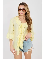 Košile s dlouhým rukávem  model 225520 Italy Moda