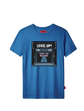 Pánské tričko John Frank JFTCOOL30 LEVEL UP 