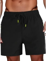 Pánské černé šortky FashionStreet SX2537