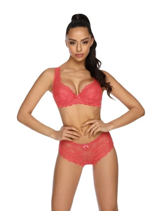 Vyztužená dámská podprsenka full cup Mat M-053/22 Carmela Big Terracota Vyztužená dámská podprsenka full cup Mat M-053/22 Carmela Big Terracota