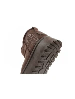 Lee Cooper snow boots women winter fashion fur insulated boots dark brown dámské