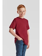 Fruit of the Loom Kids Original T Dětské tričko 16.1019 red