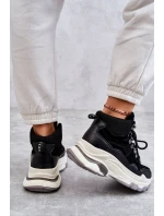 Dámská vysoká sportovní obuv GOE KK2N4098 Černe