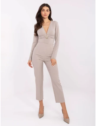 Kalhoty IT SP FL9069.00 světle béžové