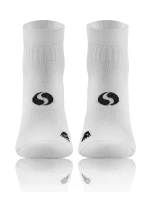 Frotte Sportovní ponožky AMZ bílá - Sesto Senso