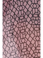 Dámské pareo 13 D95CH - 41a černé s geometrickým vzorem - Self Dámské pareo 13 D95CH - 41a černé s geometrickým vzorem - Self