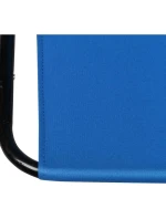 Cestovní sedačka s polštáři 52x44x75 cm skládací modrá