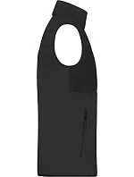 Daiber JN 1310 Pánská fleecová vesta 02.1310 black/black
