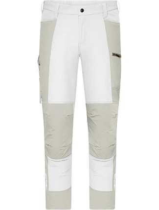 Daiber JN 1884 (42-60) Unisex strečové pracovní kalhoty 02.184M white/cement Daiber JN 1884 (42-60) Unisex strečové pracovní kalhoty 02.184M white/cement