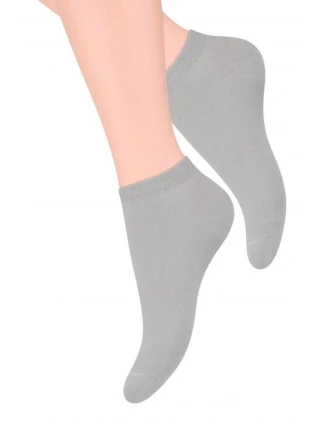 Dámské ponožky 052 light grey - Steven Dámské ponožky 052 light grey - Steven