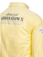 Pánská žlutá košile FashionStreet DX2246