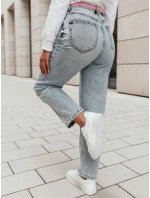 Dámské džínové kalhoty mom fit MERTINE blue FashionStreet UY2503