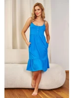 Dámská těhotenská košile 7244 light blue - Doctornap