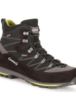 Aku pánská turistická kotníková obuv Trekker Gore-tex černá šedá