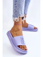 Dámské pantofle Big Star LL274431 Světle fialová Dámské pantofle Big Star LL274431 Světle fialová