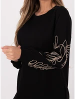 RV SK šaty A1064.95 černé RV SK šaty A1064.95 černé