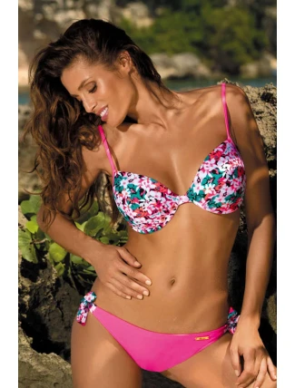 Dvoudílné plavky Luciana M-369 růžové - Marko Dvoudílné plavky Luciana M-369 růžové - Marko