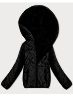 Černá oboustranná dámská bunda pro přechodné období S'West (B8546-101) Černá oboustranná dámská bunda pro přechodné období S'West (B8546-101)