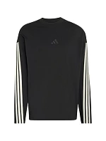 Pánské tričko adidas Kit 3-Stripes Long Sleeve, černé, KF2427 Pánské tričko adidas Kit 3-Stripes Long Sleeve, černé, KF2427
