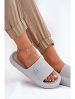 Dámské Pěnové Sandály Na Platformě S Medvědem Vinceza 75210 Šedé