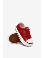 Dětské Klasické Tenisky Big Star DD374161 Červené