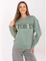 Mikina D10608BC02801A3NO pistácie Mikina D10608BC02801A3NO pistácie