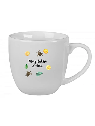 Personalizovaný keramický hrníček 400 ml s letním mixem Personalizovaný keramický hrníček 400 ml s letním mixem