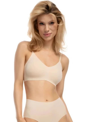 Dámský sportovní top Infinity soft beige - JULIMEX