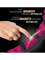 HHM16 HULA HOP ČERNÁ/RŮŽOVÁ S MAGNETY A ZÁVAŽÍM + POČÍTADLO HMS HHM16 HULA HOP ČERNÁ/RŮŽOVÁ S MAGNETY A ZÁVAŽÍM + POČÍTADLO HMS