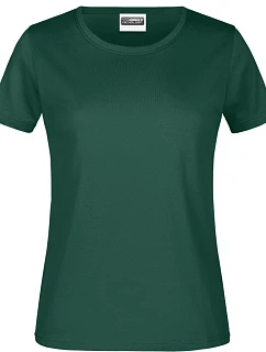 Daiber JN 789 Dámské tričko z těžké bavlny 02.0789 dark green