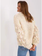 Jumper AT SW 2382.97P světle béžová