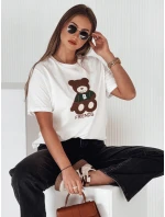 Dámské tričko BAREN ecru FashionStreet RY2565