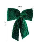 DEKORATIVNÍ KARTA ZELENÁ 39x50 cm MICA