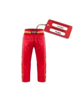 SKBP-200 dlouhé sportovní kalhoty červené/modré