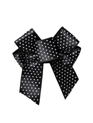 Julimex BA-19 mašle na zapínání 3 řady barva:polka-dot Julimex BA-19 mašle na zapínání 3 řady barva:polka-dot