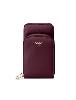 Dámská crossbody peněženka Vuch Rosia Dark Wine