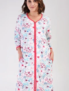 Dámské domácí šaty s tříčtvrtečním rukávem Elen