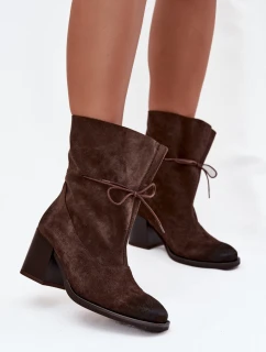 Boty na podpatku model 220704 Step in style