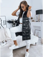Dámská prošívaná vesta LUCI černá FashionStreet TY3155 Dámská prošívaná vesta LUCI černá FashionStreet TY3155