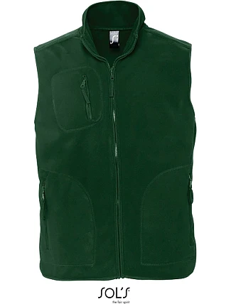 SOL'S Norway Fleecová vesta 25.5100 fir green SOL'S Norway Fleecová vesta 25.5100 fir green