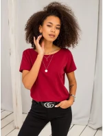 Tričko RV TS 4662.86 kaštanová Tričko RV TS 4662.86 kaštanová