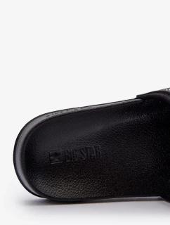 Lehké pánské pantofle Big Star Černá