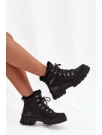 Dámské zateplené trapery Lee Cooper – černé